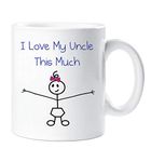 60 Second Makeover Limited I Love My Uncle This Much Girls Mug Gift