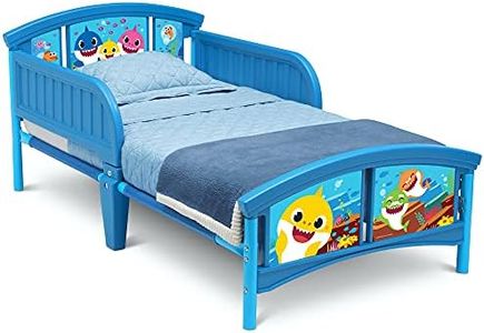 Delta Children Plastic Toddler Bed, Baby Shark