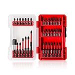 YOSIGHT 35Pcs Screwdriver Bits Set S2 Steel Screwdriver Impact Kit With a Storage Box, Used for Power Screwdrivers and Electric Drill Drivers