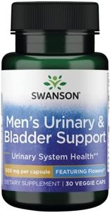Swanson Premium Brand Men's Urinary and Bladder Support - Featuring Flowens 500 mg 30 Veg Caps