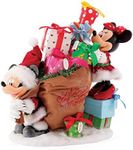 Department 56 Possible Dreams Disney Minnie and Mickey Mouse Christmas Eve Figurine, 9.5 Inch, Multicolor