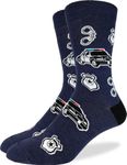 Good Luck Sock Men's Police Socks, Adult