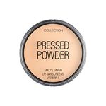 Collection Cosmetics Pressed Powder, Velvety Matte Finish, 17g, Translucent