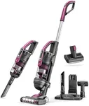 Roomie Tec Alpha Upright Cordless Vacuum Cleaner, Up to 40 min, with Pet Brush and Auto Charging Dock