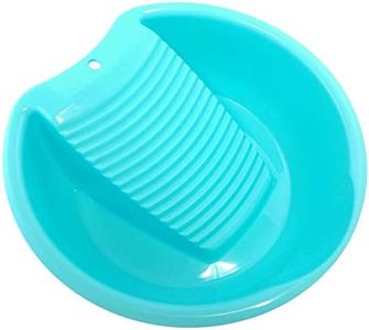 Ohisu Blue Washboard Basin for Hand Washing Clothes and Small Delicate Articles