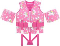 DOOHALO Toddler Swim Vest Kids Swim Training Flotat Vest for Boys Girls Suitable for Age 1 to 8 Years 20Ibs - 46Ibs