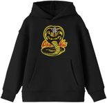 Cobra Kai Logo Youth Boys Hooded Sweatshirt