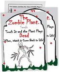 Zombie Plant Seed Packets (2) – Grow Your own Live Zombie Plant! Watch it Play Dead When Touched. Comes Back to Life in Minutes! Educational Christmas Stocking Stuffers, and Interactive Indoor Fun!