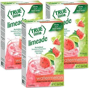 NEW FLAVOR: True Lime | WATERMELON AUQUA FRESCA (Pack of 3) 10ct each box. True Lemon | True Citrus NON GMO and NO GLUTEN