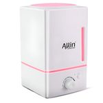 Allin Exporters 1500ml Aromatherapy Diffuser with Essential Oil 7 Color Changing LED Lights Cool Mist Ultrasonic Humidifier for Home Baby Bedroom & Office (1Pc, Multicolour)