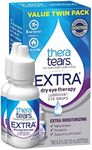 TheraTears Extra Dry Eye Therapy Lubricating Eye Drops for Dry Eyes, 0.5 fl oz Bottle, 2 Count(Pack of 1)