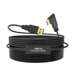 S.H.Y SPRUCES VR Link Cable 33 Feet, Compatible with Oculus Quest 2 Quest 3/Pro/Pico4 Accessories, USB 3.2 to Type C, for Meta/Quest 3/Steam VR Headset Gaming Connection PC,10M