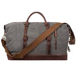 Mens Canvas Weekender Bag