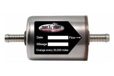 Tuff Stuff Power Steering Filter, In-Line, 3/8 in Hose Barb Inlet, 3/8 in Hose Barb Outlet, Internal Magnet, Universal, Each