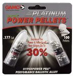 Gamo 632265454 Pba Platinum Pellets .177 Cal. Qty of 100 - Blister Pk Silver