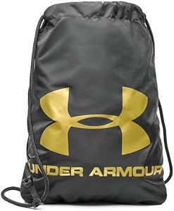 Under Armour Ozsee Sackpack, Black/Metallic Gold