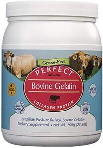 Gelatin Perfect Collagen Peptides SUGAR FREE 660G tub powder Perfect Supplements Australia Gelatin Powder from 100% Grass-fed Brazilian Pasture raised cows.