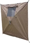 CLAM Quick-Set Wind and Sun Panel Attachment for Escape Sport Screen Shelter Canopy Tent with Carrying Bag, Accessory Only, Brown (2 Pack)