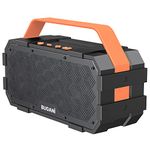 BUGANI Bluetooth Speakers, 40W Loud Portable Wireless Bluetooth Speaker, 24H Playtime Outdoor Speaker, Stereo Sound Rich Bass, TWS Pairing, Built-in Mic Supports TF Card, AUX for Party Outdoor Camping