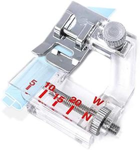 Kalevel Tape Binding Sewing Machine Presser Foot Sewing Supplies for LowShank Snap-on Singer Brother Babylock Euro-pro Janome Kenmore White JukiNew Home Simplicity Elna Husqvarna Janome Bernina