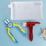 Ulanlan Building Blocks Tool Kit, Including Brick Separator, Block Picker, Multi-Purpose Hammer 3 in 1 Sets Color Random