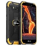 Ulefone Android 12 4G Rugged Mobile Phone, ARMOR X6 PRO – Quad Core 4GB RAM 32GB ROM, 5.0" IP68 Outdoor Smartphone, Dual SIM, 13MP Underwater Dual Camera, 4000mAh Battery, Face Unlock NFC FM Orange