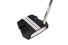 Odyssey Golf 2022 Eleven Putter (Triple Track, Right Hand, 35' Shaft, Double Bend Hosel, Oversized Grip), Silver