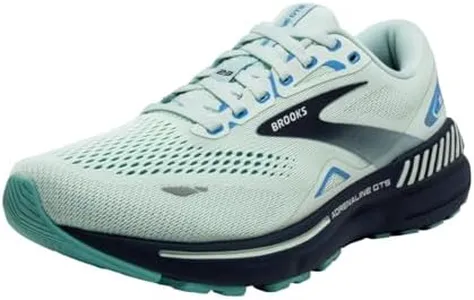 Brooks Women’s Adrenaline GTS 23 Supportive Running Shoe - Blue Glass/Nile Blue/Marina - 7 Medium