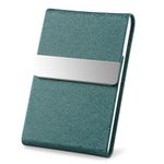 DMFLY Professional Business Card Holder, Pocket Business Card Case for Women & Men, PU Leather Multi Card Case, Credit Card Wallet, Name Card Holder with Magnetic Closure