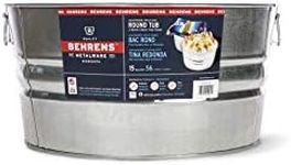 Behrens 2GS 15 Gallon Round Galvani