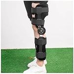 Hinged ROM Knee Brace, Post Op Knee Support for Recovery Stabilization, Adjustable Knee Immobilizer Support for ACL, MCL and PCL Injury, Orthopedic Support Stabilizer