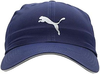 Puma Men Polyester Baseball Cap/Hat (5291124_Peacoat_Adult), Free Size, Purple