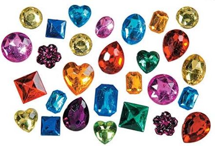 Darice Rhinestones-Assorted Shape-1lb, Colors May Vary