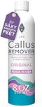 Lee Beauty Professional Callus Remover for Feet - 8 Oz, Original, Powerful Formulation - Extra Strength Gel, Home Pedicure Foot Spa Results - Cracked & Dead Dry Skin Supplies