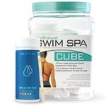 Mineraluxe - Swim Spa | 13 Large Cubes | Can use with Bromine Chlorine Puck Floater | Hot Tub Chemicals | Free WestCan Test Strips