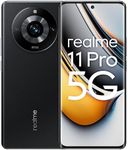 realme 11 Pro 5G 8 + 128 GB Smartphone, 120 Hz Curved Vision Display, 100 MP OIS Prolight Camera, 5000 mAh Massive Battery, 67 W Supervooc Charge, Astral Black