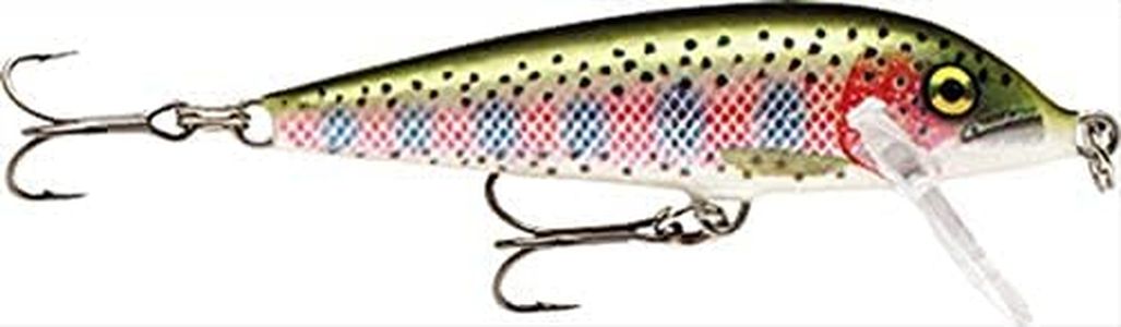 Rapala Countdown 1/4 Oz Fishing lure (Rainbow Trout, Size- 2.75),Silver, Mag 14