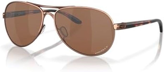 Oakley - Women's - Feedback - 59mm - Rose Gold / Prizm Tungsten Sunglasses