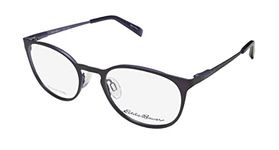 Eddie Bauer 32205 Womens/Ladies Oval Full-rim Flexible Hinges Eyeglasses/Eyewear (49-19-135, Purple)