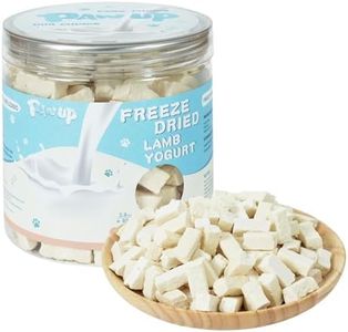 PAWUP Freeze Dried Sheep Milk Yogurt Flavor, Gentle Sheep Milk Dog Treats for Sensitive Stomachs Puppies, 2.8 oz