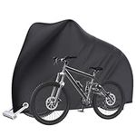 Bike Cover Waterproof 190T Bicycle Cover with Lock Holes Bike Covers for Outside Storage Anti Rain UV Bike Covers with Storage Bag for Mountain Bike Road Bike, 200 x 70 x 110cm