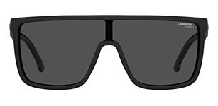 CARRERA Men's Non-Polarized Metal Grey Lens Glass Rectangular Sunglasses 206277