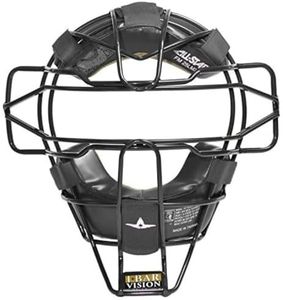 All-Star FM25 LMX Hollow Steel Traditional Baseball Catcher's Mask - Superior Protection and Classic Design