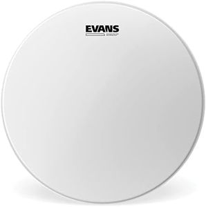 Evans Power Center Reverse Dot Snare Drum Head - 14 Snare Drum Head - Featuring Reverse Dot for Durability, Focus, Attack - Coated with 10mil Ply - 14 Inch