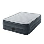 Intex Comfort Plush Elevated Dura-Beam Airbed Bed Height 22 Queen