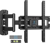 PERLESMITH TV Wall Mount for 26–55 inch TVs up to 70 lbs, Full Motion TV Mount Bracket with Swivel, Tilt, Level Adjustment, Corner TV Mount with Articulating Arm, Max VESA 400x400mm, PSMFK7