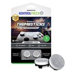 KontrolFreek Clutch for Xbox One and Xbox Series X Controller, Performance Thumbsticks, 2 Low-Rise Concave, Black & White