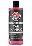 puro X autocare Car Shampoo 500 Ml-Glazing On Paint Finishes,Ultra Thick Foam,Spotless Wash,More Cleaning,Rich Strawberry Fragrence