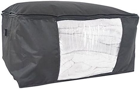 DormCo Jumbo Storage with Clear View - TUSK Storage - Black