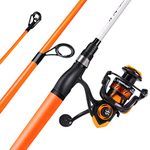 Sougayilang Fishing Rod and Reel Combo, Medium Fishing Pole with Spinning Reel, Spinning Combo, SuperPolymer Handle-6ft & SL1000